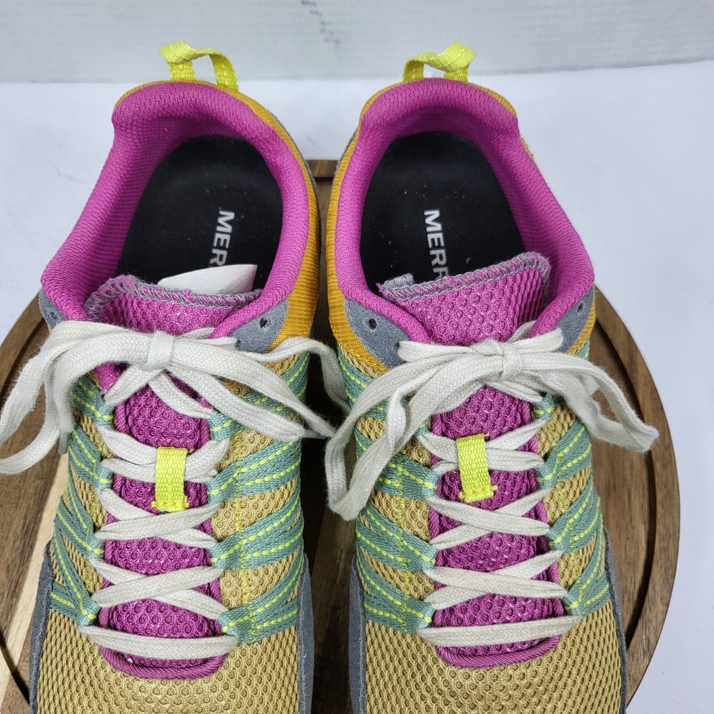 Merrell Alpine Sneaker Womens 10 Gold Pink Excellent Gorpcore Hiking J005418 - Picture 9 of 10